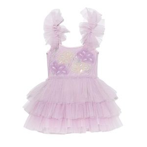 TUTU DU MONDE BEBE PASSION PETAL TUTU DRESS - PURPLE CHARM MIX